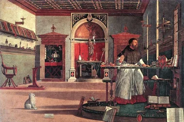 Vision des heiligen Augustinus